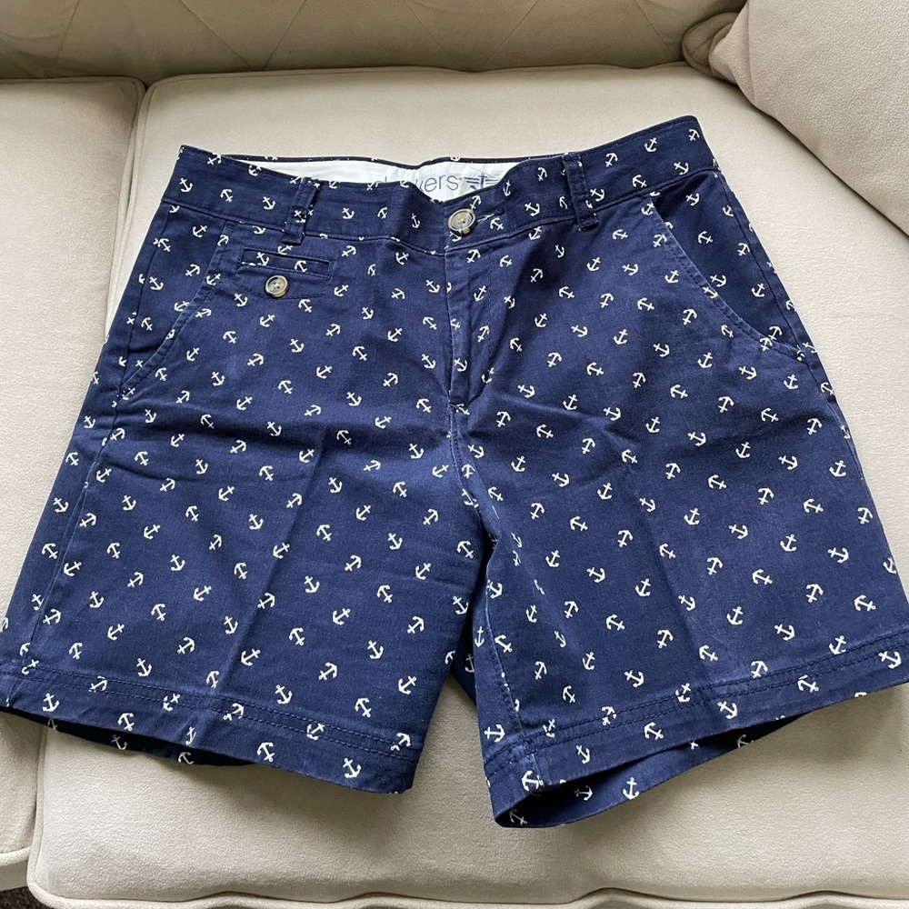 Dockers size 6 shorts nautical design